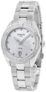 Tissot PR 100 T101.910.61.116.00 Stainless steel White