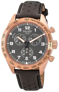 Tissot PRS 516 T131.617.36.082.00 45mm Rose gold and Stainless steel Gray