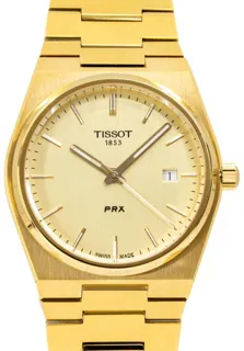 Tissot PRX T137.410.33.021.00 Yellow gold and Stainless steel Champagne