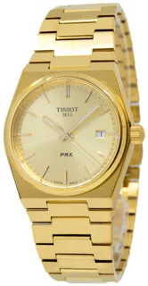 Tissot PRX T137.210.33.021.00 | Yellow gold and Stainless steel