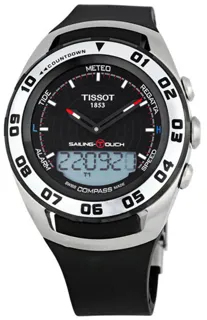 Tissot Sailing-Touch T056.420.27.051.01 Stainless steel Black