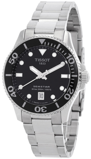 Tissot Seastar 1000 T120.210.11.051.00 36mm Stainless steel Black