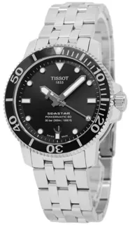 Tissot Seastar 1000 T120.407.11.051.00 Stainless steel Black