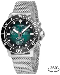 Tissot Seastar T120.417.11.091.00 Stainless steel Green