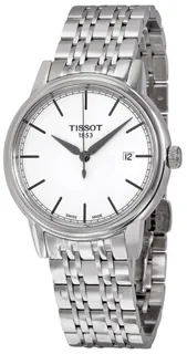 Tissot T-Classic T0854101101100 40mm Stainless steel White