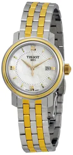 Tissot T-Classic T097.010.22.118.00 Yellow gold and Stainless steel White