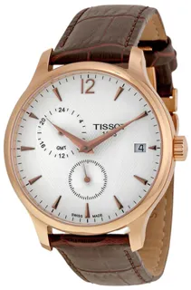 Tissot T-Classic T0636393603700 Yellow gold and Stainless steel White