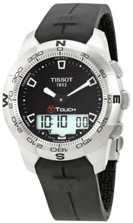 Tissot T047.420.17.051.00 Stainless steel Black