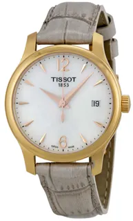 Tissot T-Classic Tradition T063.210.37.117.00 Stainless steel White