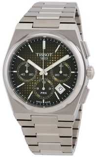 Tissot PRX Chrono Automatic T137.427.11.091.00 Stainless steel green