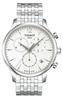 Tissot Tradition T0636171103700 42mm stainless Silver