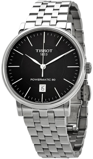 Tissot Carson T122.407.11.051.00 Stainless steel Black