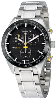 Tissot PRS 516 T100.417.11.051.00 Stainless steel Black