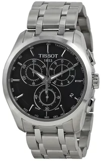 Tissot Couturier T035.617.11.051.00 Stainless steel Black