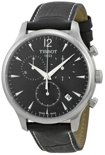 Tissot Tradition T063.617.16.057.00 Stainless steel Black