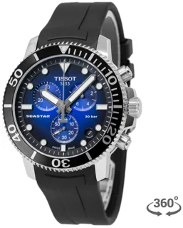 Tissot Seastar 1000 T120.417.17.041.00 45.5mm Stainless steel Black