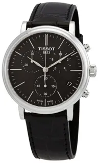 Tissot Carson T122.417.16.051.00 Stainless steel Black