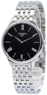 Tissot Tradition T063.409.11.058.00 Stainless steel Black