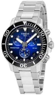 Tissot Seastar T120.417.11.041.01 Stainless steel Black