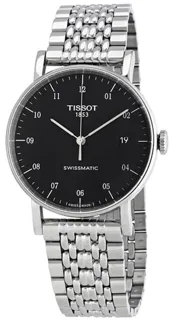 Tissot Everytime T109.407.11.052.00 Stainless steel Black