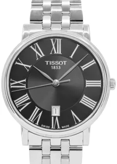 Tissot Carson T122.410.11.053.00 Stainless steel Black