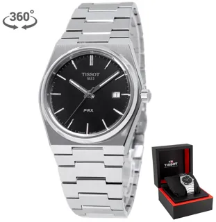 Tissot PRX T137.410.11.051.00 Stainless steel Black