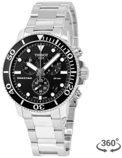 Tissot Seastar T120.417.11.051.00 Stainless steel Black