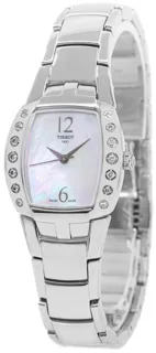 Tissot T-Lady T053.310.61.112.00 Stainless steel White