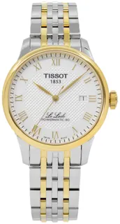 Tissot Le Locle T006.407.22.033.01 Yellow gold and Stainless steel Silver