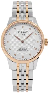 Tissot Le Locle T006.407.22.036.01 Rose gold and Stainless steel Silver