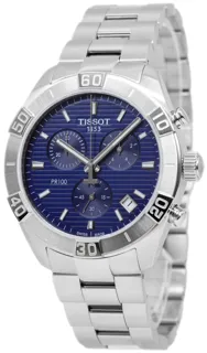 Tissot PR 100 T101.617.11.041.00 Stainless steel Blue