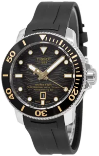 Tissot Seastar T120.607.17.441.01 Stainless steel Black