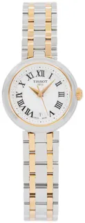 Tissot Bellissima Small Lady T1260102201301 Yellow gold and Stainless steel Silver