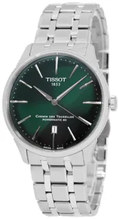 Tissot Chemin Des Tourelles T139.407.11.091.00 42mm Stainless steel Green