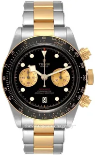 Tudor Black Bay Chrono S&G M79363N-0001 41mm Brushed/polished steel Black