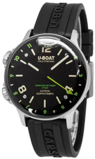 U-Boat Capsoil 8838/B Stainless steel Black