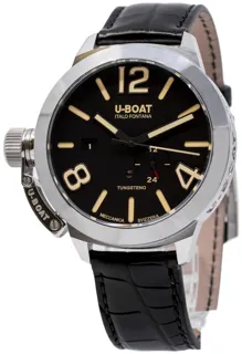 U-Boat Stratos 45 BK 9006 Stainless steel Black