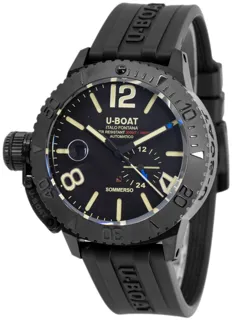 U-Boat Submerso DLC Auto 9015 Stainless steel Black