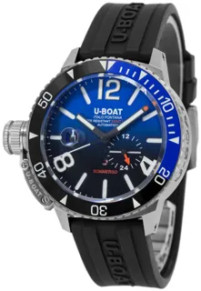 U-Boat Sommerso Blue Fade Dial Automatic 9519 Stainless steel Blue