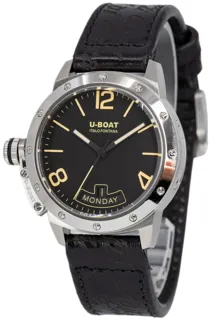 U-Boat Classico 8890 Stainless steel Black