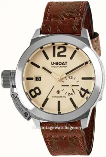 U-Boat Classico 8892 42mm Tungsten Beige