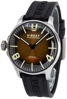 U-Boat Darkmoon 8703/B Stainless steel Brown