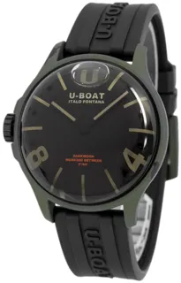 U-Boat Darkmoon 9553 Stainless steel Black