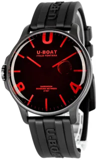 U-Boat Darkmoon 8466/C Stainless steel Red