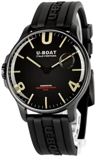 U-Boat Darkmoon 8464/D 44mm Stainless steel Black