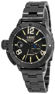 U-Boat Dive Watch 9015/MT Stainless steel Black