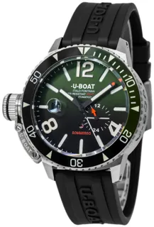 U-Boat Dive Watch 9520 Stainless steel Green