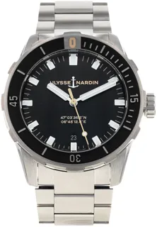 Ulysse Nardin Diver 8163-175/92 42mm Stainless steel Black