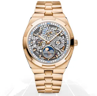 Vacheron Constantin Overseas 4300V/120R-B547 41.5mm Rose gold Skeletonized