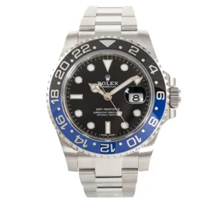 Rolex GMT-Master II "Batman" 116710BLNR 40mm Stainless steel Black